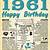 1961 birthday party ideas