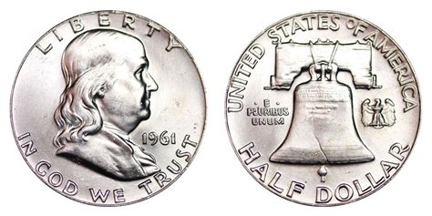 1961 half dollar coin value