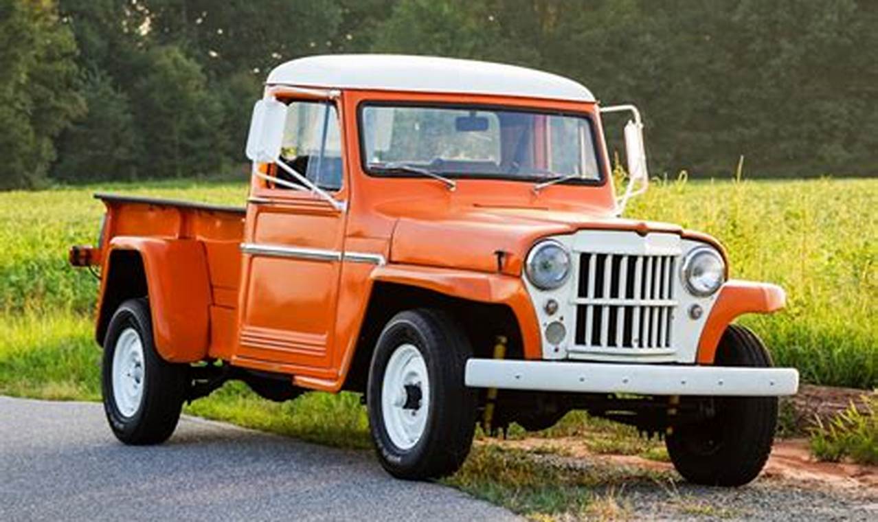 1962 willys jeep pickup for sale