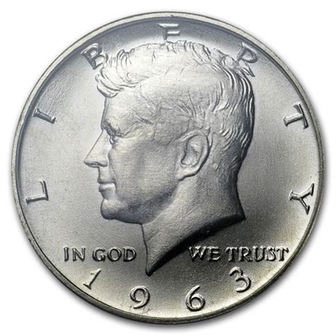 1963 kennedy half