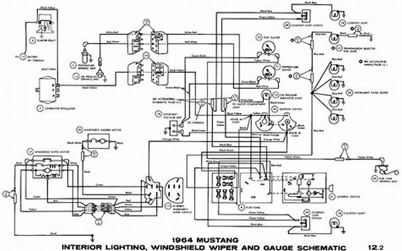 1964 Mustang Headlight Wiring Diagram