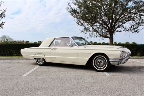1964 Ford Thunderbird in classic red exterior