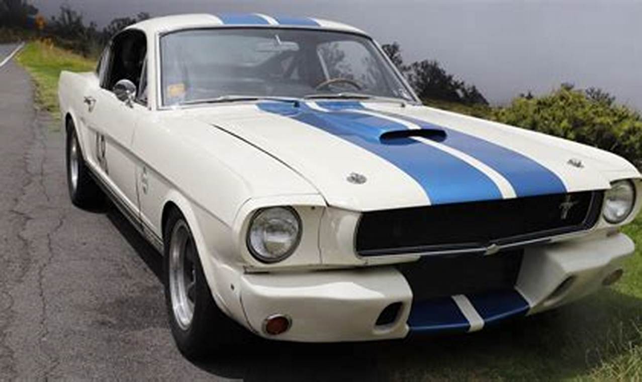 1965 Mustang Shelby Front Valance
