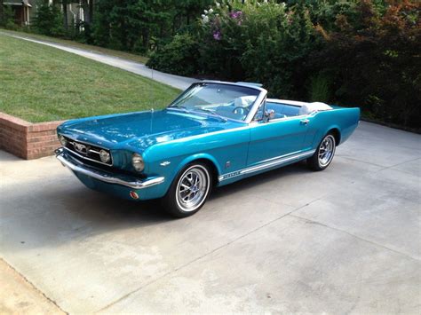 1966 Ford Mustang Convertible Classic Antique Muscle Original Numbers