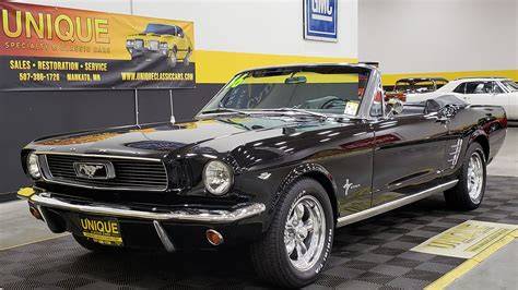 1966 Mustang Convertible Black