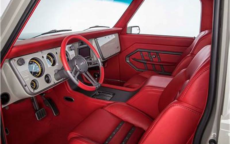 1967 Chevy Truck Interior