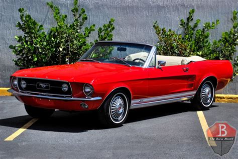 1967 Ford Mustang Convertible Red