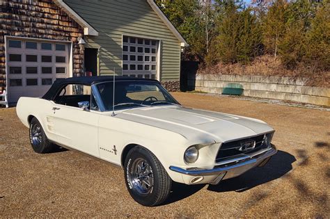 1967 Mustang Convertible White