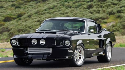 1967 ford mustang shelby gt500 black