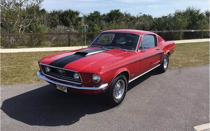 1968 Ford Mustang Gt Cobra Jet For Sale