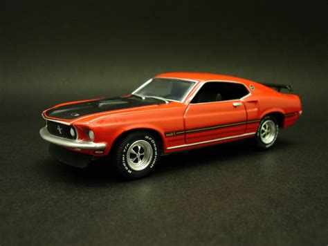 1969 ford mustang mach 1 diecast model