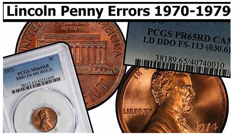 1970 Penny Error List Steps To Finding Rare Coins In Your Pocket Change