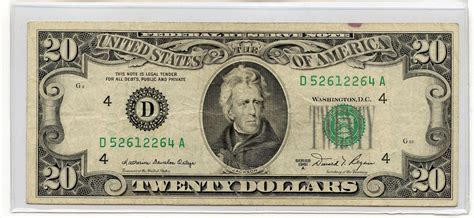 1970 20 dollar bill