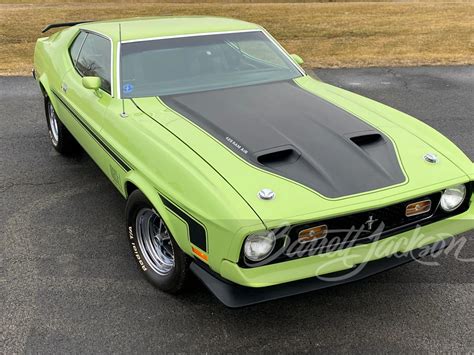 1971 ford mustang mach 1 429 scj