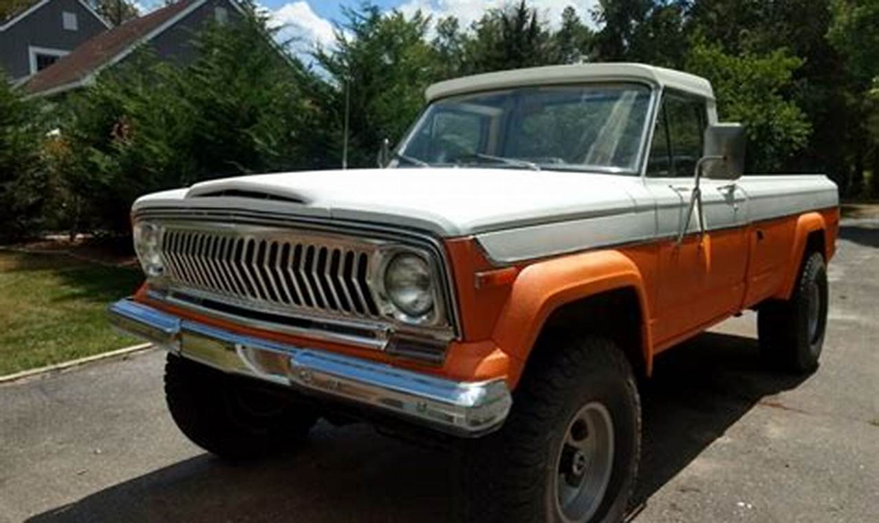 1972 jeep j4000 for sale