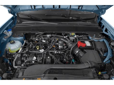 Detailed view of the engine bay of a well-maintained 1972 Ford Maverick
