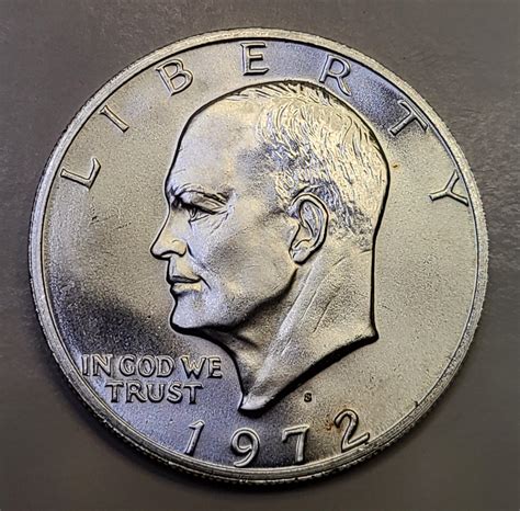 1972 eisenhower silver dollar worth type 1