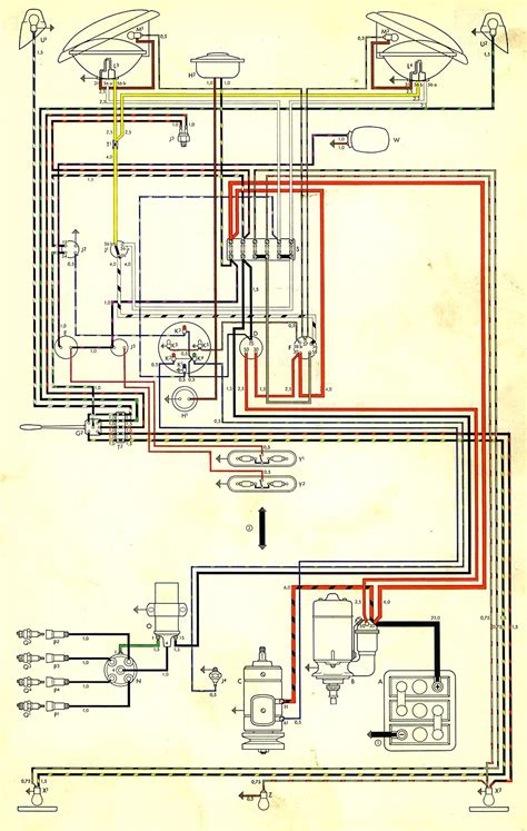 1973 VW Bus Ignition Switch Wiring Diagram Community