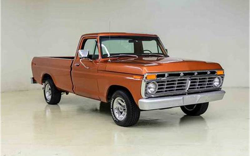 1975 Ford F150 Value