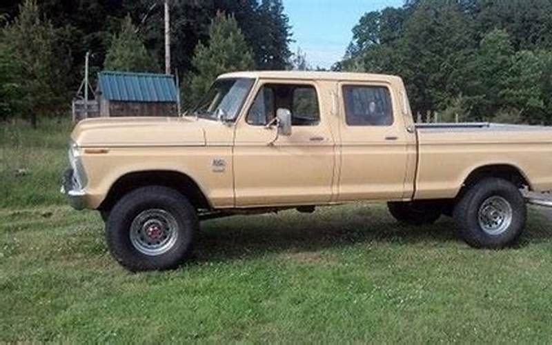 1975 Ford Ranger Crew Cab For Sale