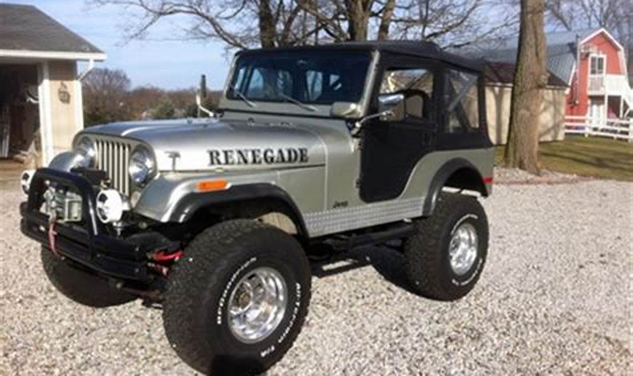 1975 jeep wrangler for sale