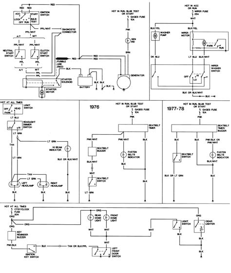 1976 Chevy Chevette wiring diagrams eBay