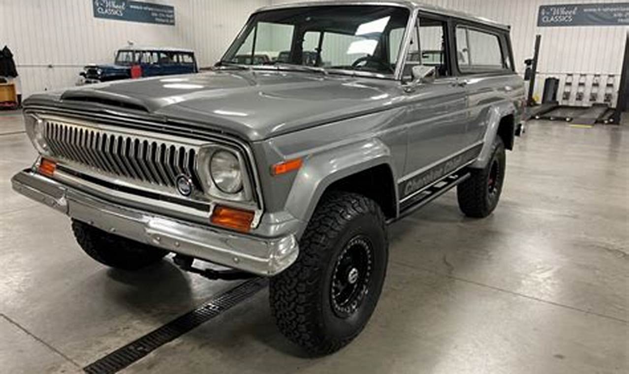 1976 jeep cherokee chief for sale