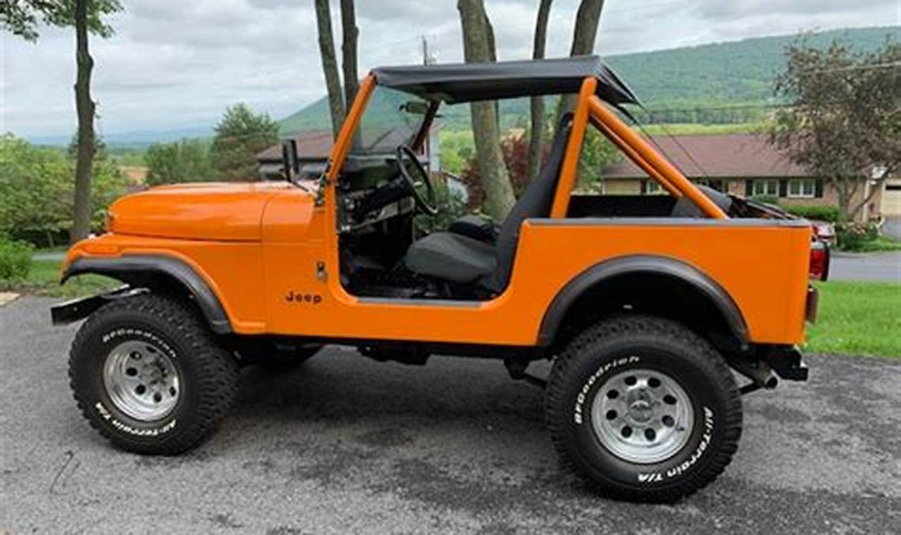 1977 cj7 jeep for sale