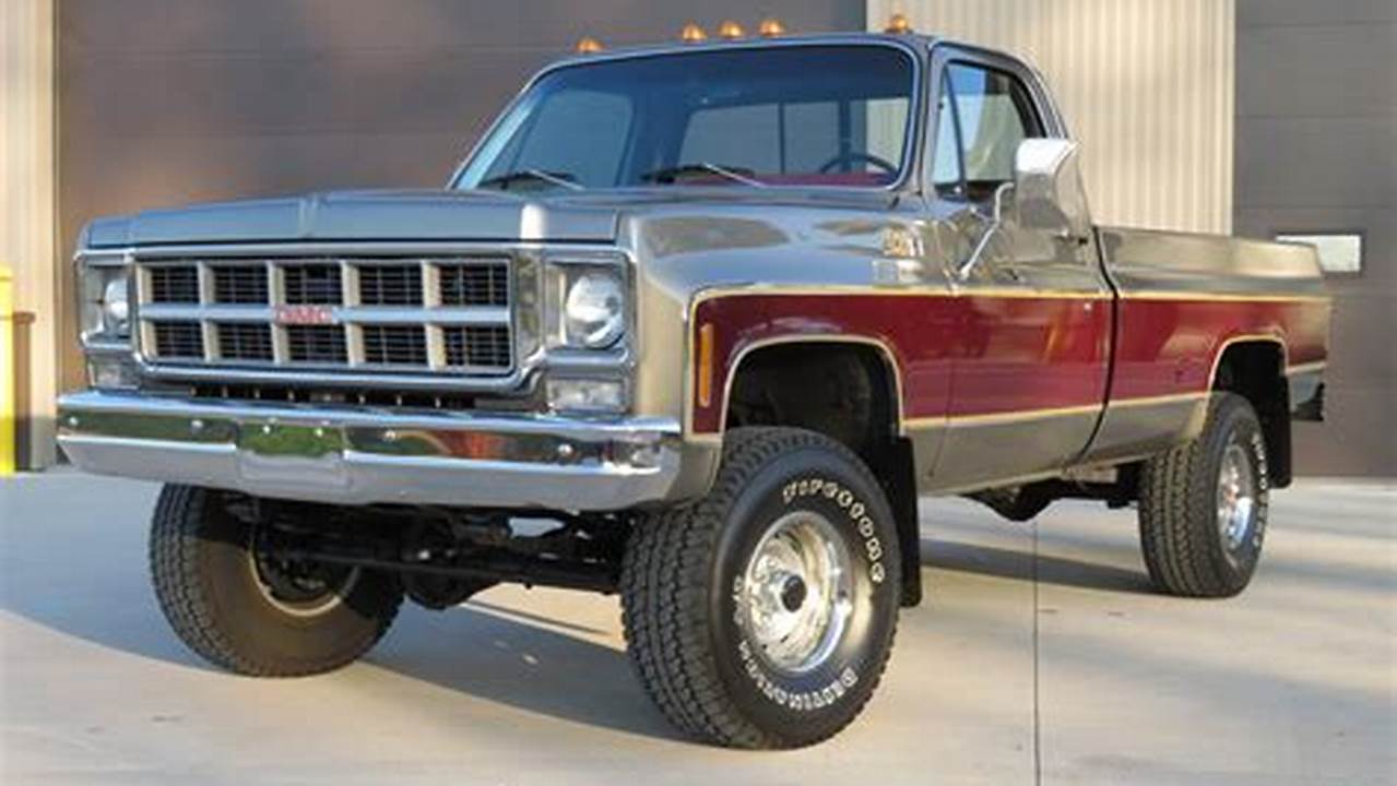 Uncover the Timeless Legacy of the 1977 GMC Sierra