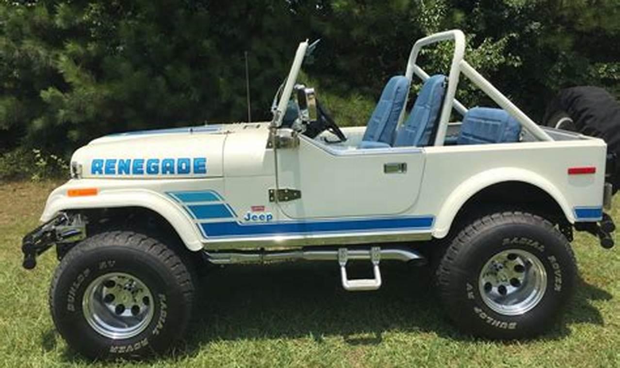 1977 jeep renegade for sale
