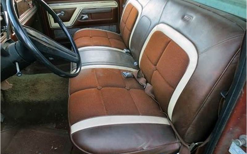 1978 Ford F150 Ranger Lariat Interior