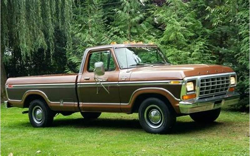 1978 Ford F150 Ranger Xlt Features