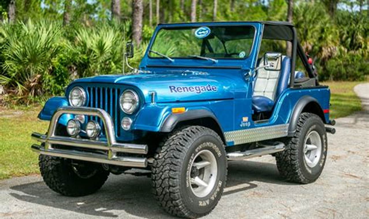 1978 jeep for sale