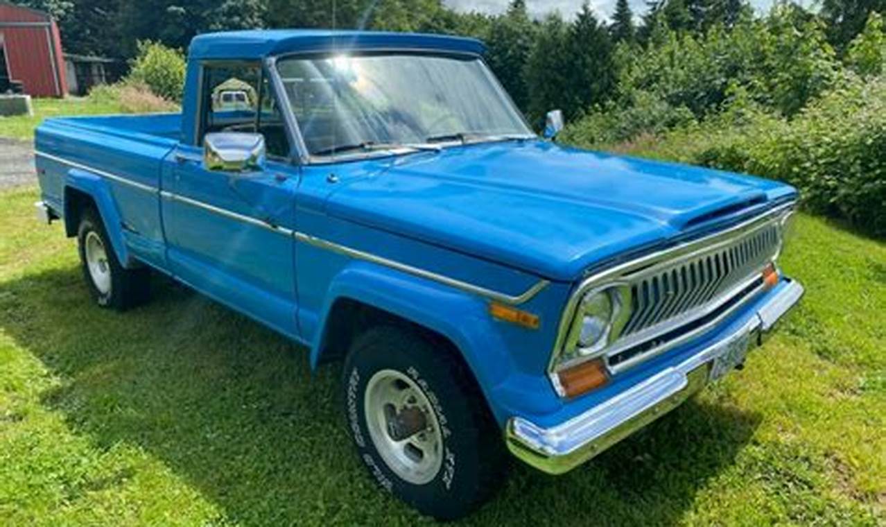 1978 jeep j10 truck for sale