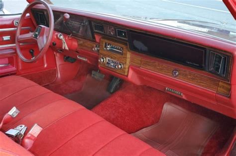 1978 chevy caprice classic interior