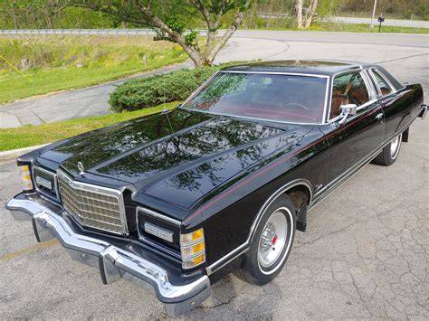 A pristine 1978 Ford LTD parked outdoors, showcasing its classic American sedan design.