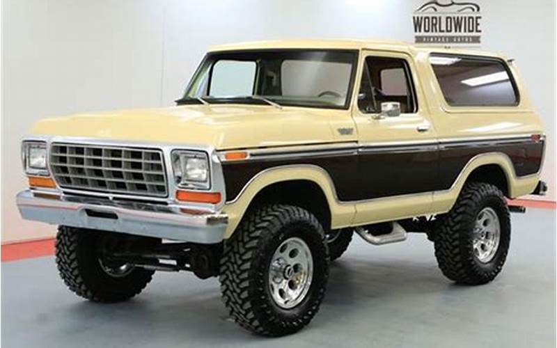 1979 Ford Bronco For Sale In Colorado