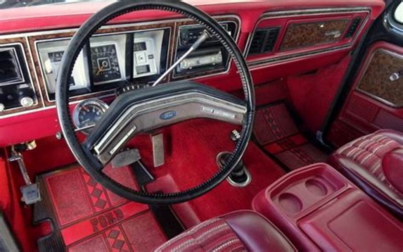 1979 Ford F150 Ranger Xlt 4X4 Interior