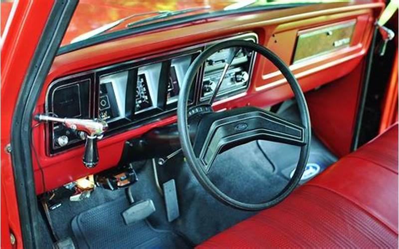 1979 Ford F250 Interior