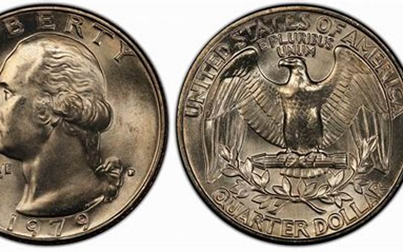 1979 Quarter Value No Mint Mark Reverse Side