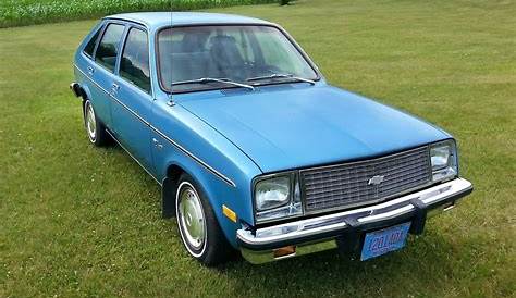 1980 Chevy Chevette Blue Show Standard Ultra Rare Vauxhall 1.3L For