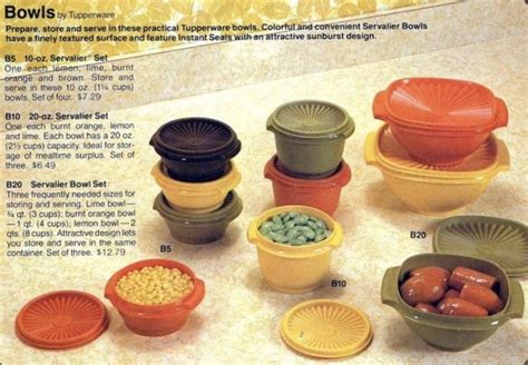 1980 Autumn Catalog Of Tupperware