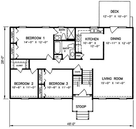 1980 Split Level House Plans