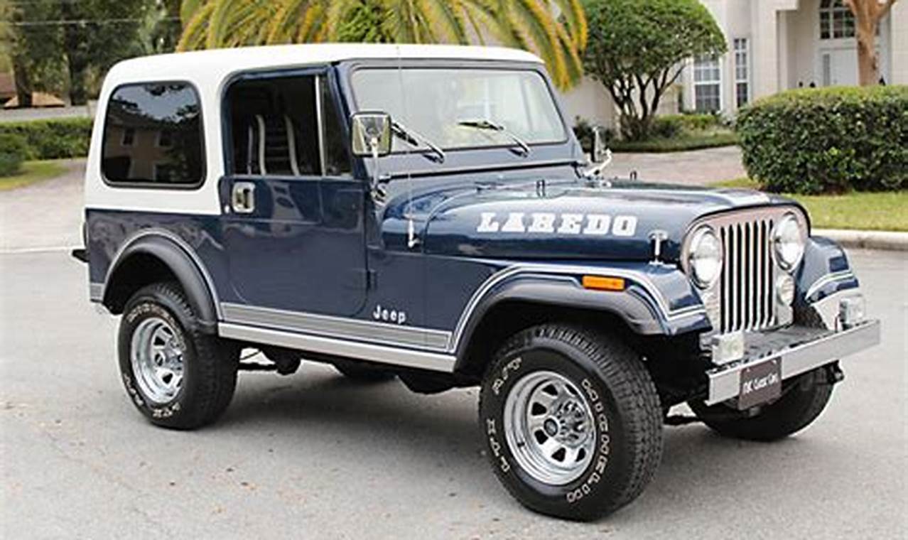 1981 jeep cj7 for sale