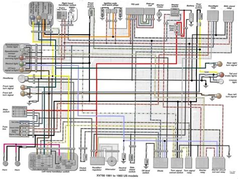 1982 yamaha virago 750 wiring diagram