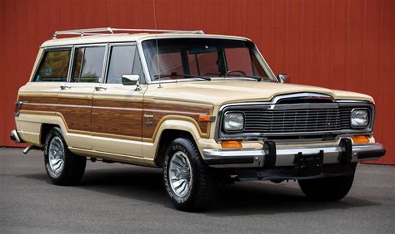 1983 jeep wagoneer for sale