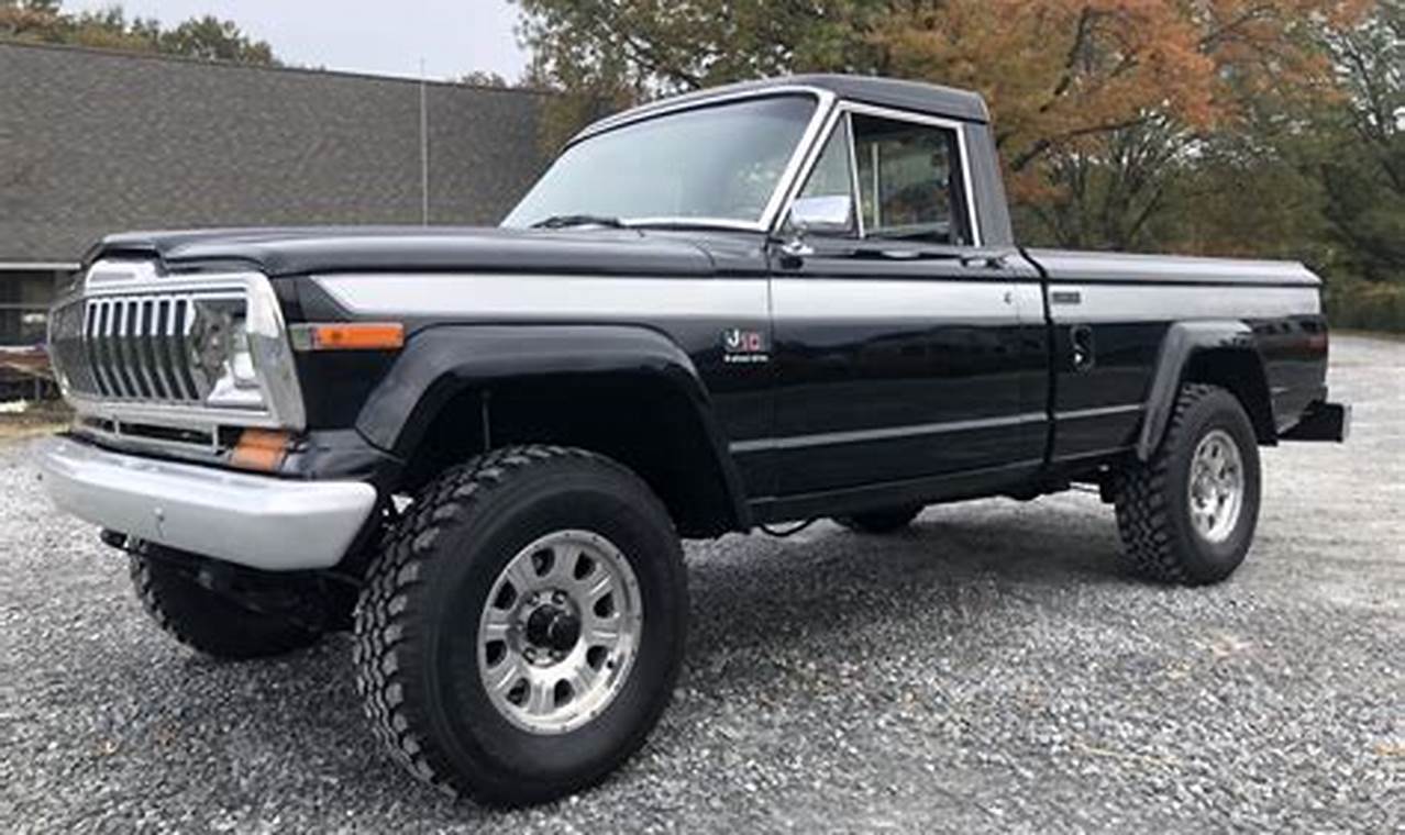 1984 jeep j10 for sale