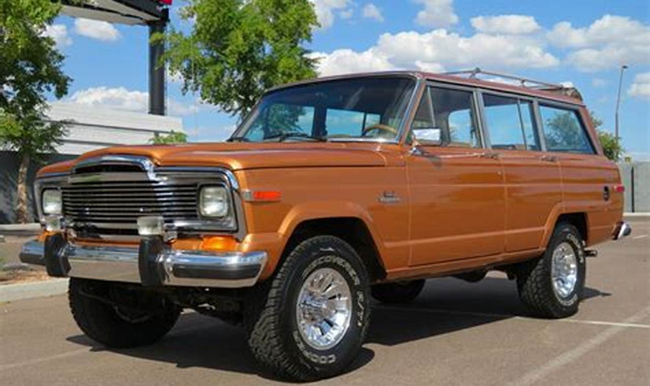 1984 jeep wagoneer for sale