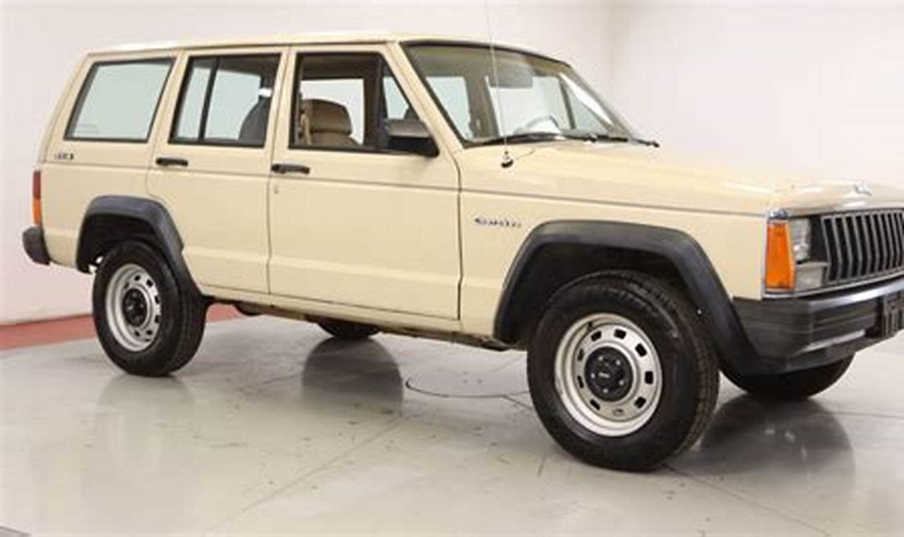 1985 jeep cherokee for sale