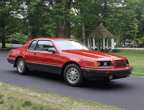 1985 Ford Thunderbird coupe exterior view